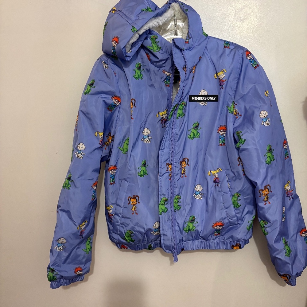 Members only X Nickelodeon Rugrats jacket kids m